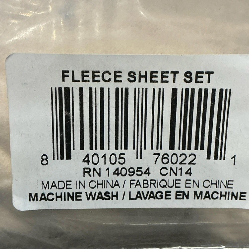 Bare Home Cream Polar Fleece Sheet Set - Soft Cozy Bedding